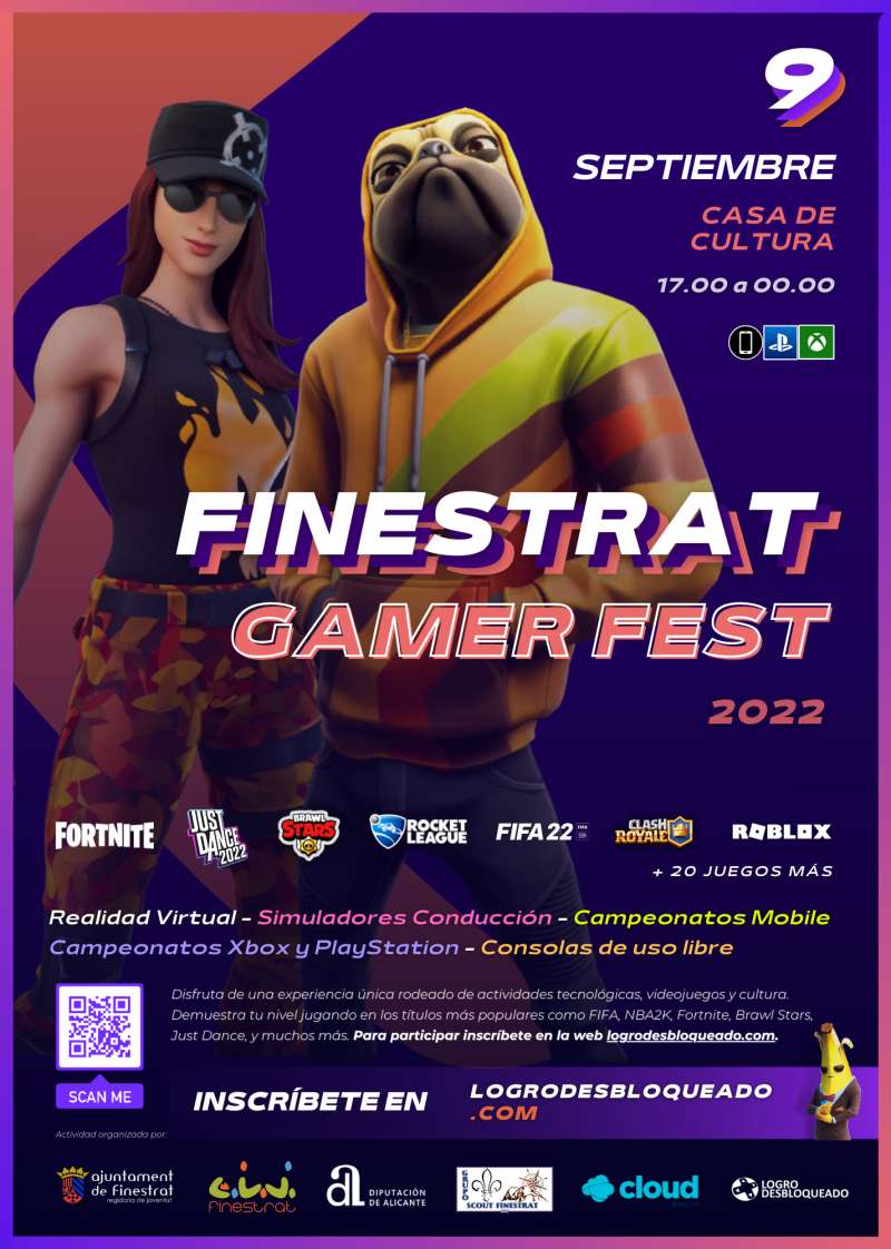 Cartel del Gamer Fest. / EPDA 