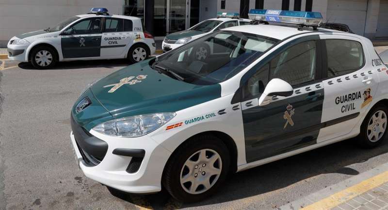 Un coche de la Guardia Civil.  EPDA
