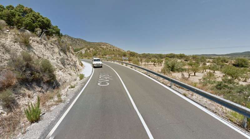 CV-780 a su paso por Torremanzanas. /Google Maps