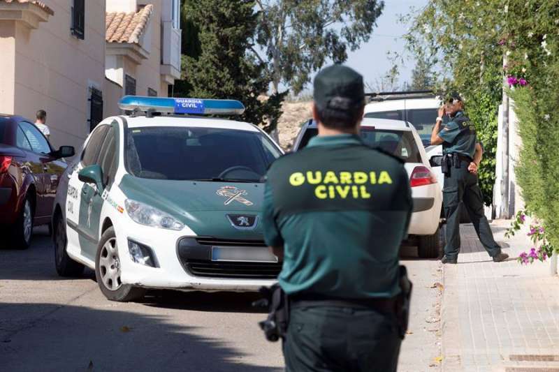 La Guardia Civil halló el cadáver de la asesinada. /EPDA