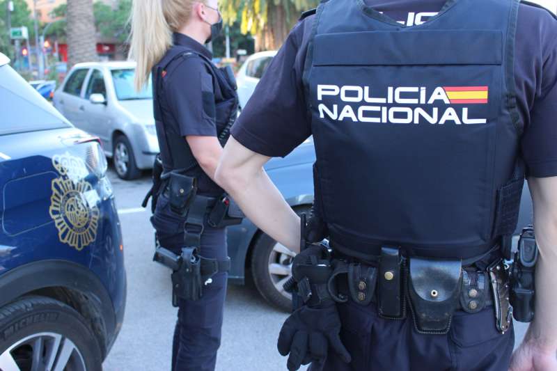 Un vecino fue quien alertÃ³ a la PolicÃ­a Nacional. EFE
