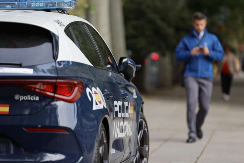 Un coche de la Polic�a Nacional. EFEMariscalArchivo
