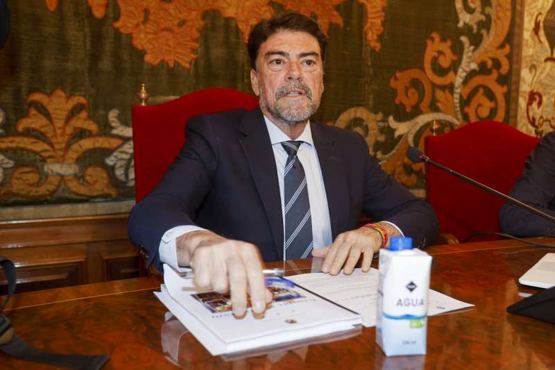 El alcalde de Alicante, Luis Barcala, en una imagen reciente. EFEMorell
