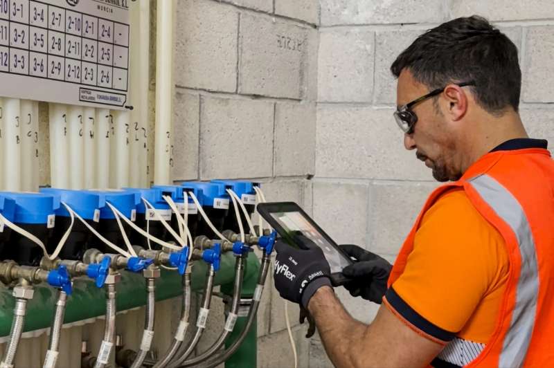 Un operario de Veolia. EPDA