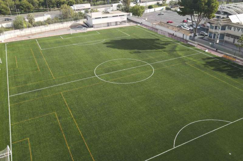 Les instal·lacions esportives municipals encaren la temporada 2022-2023 amb la renovació i millora a diferents parts del recinte /EPDA
