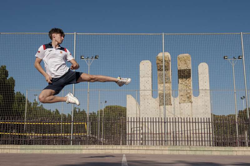 El joven taekwondista ilicitano Hugo Arillo. EFEArchivo