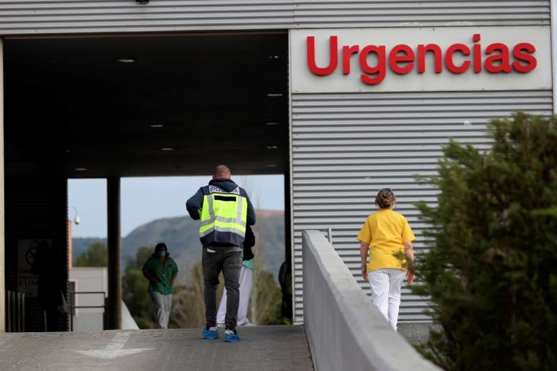 Entrada a Urgencias de un hospital, en una imagen de archivo. EFERodrigo Jimnez