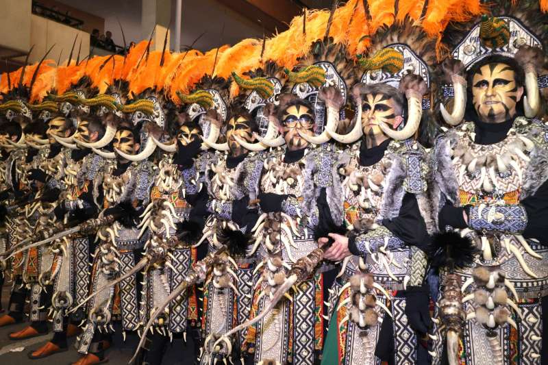 Desfile de los Moros dAlqueria en las fiestas de la Magdalena 2026, con motivo del 50� aniversario de la asociaci�n.  EPDA