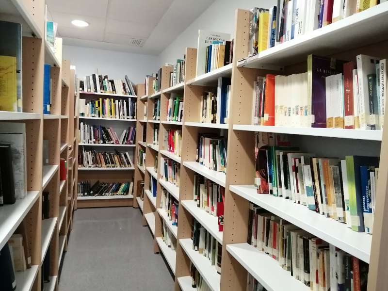 Foto archivo de una biblioteca./EPDA