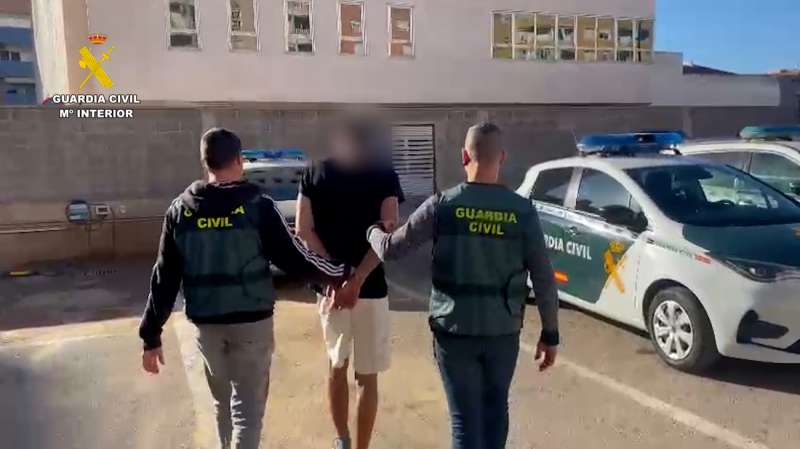 Imagen facilitada por la Guardia Civil. EFEGuardia Civil
