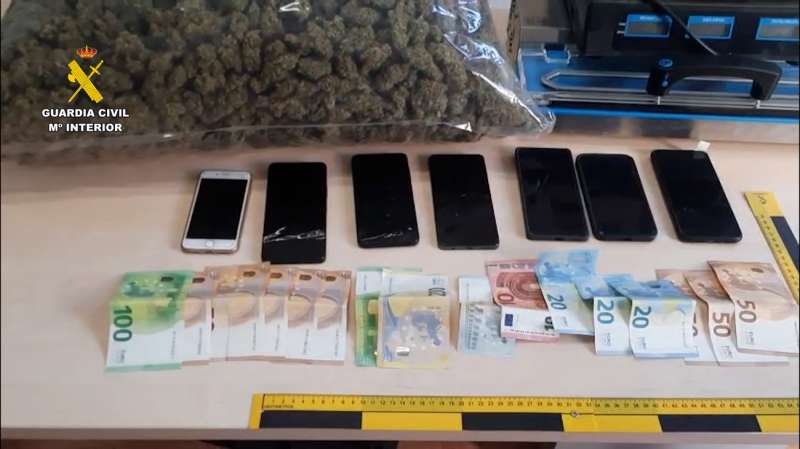 Imagen facilitada de la Guardia Civil