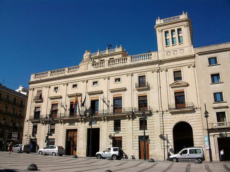 El ayuntamiento de Alcoi. EPDA