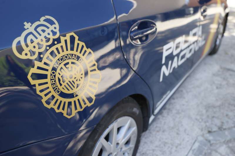 Una patrulla de la Polic�a Nacional en un servicio. EFEMariscalArchivo
