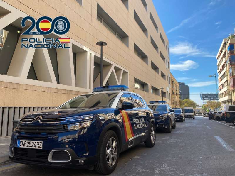 Comisar�a Provincial de la Polic�a Nacional en Alicante, en una imagen de archivo.
