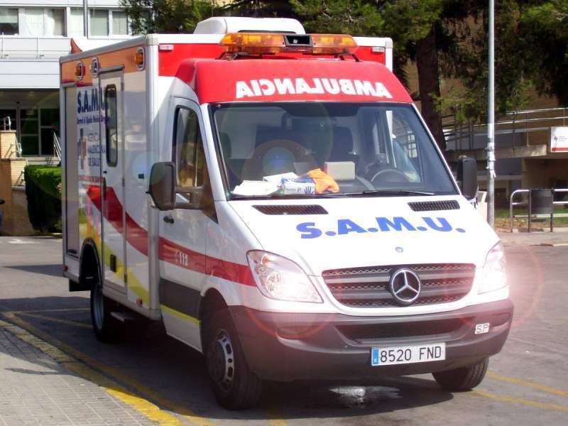 Ambulancia del SAMU. /EPDA
