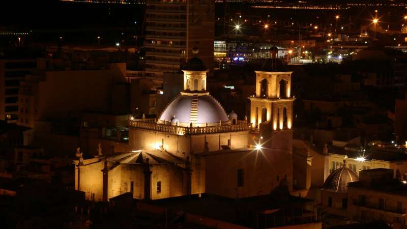 Imagen de archivo de la concatedral de San Nicols de Alicante.EPDA