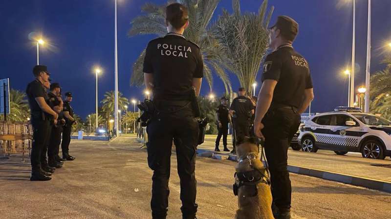 La Unidad Canina (UCAN) de PolicÃ­a Local. / EPDA 