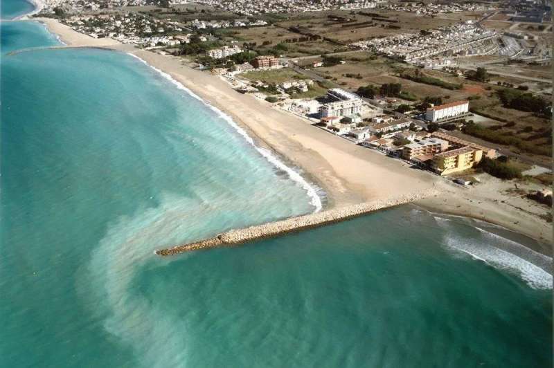La playa de Les Deveses de Dnia.EPDA