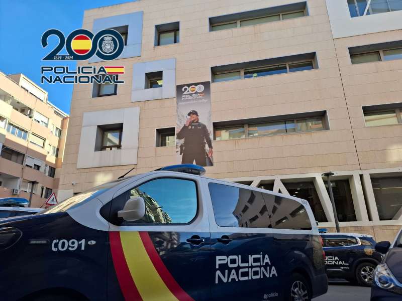 Policia Nacional. Imagen de archivo de la Comisar�a provincial de Alicante de la Polic�a Nacional
