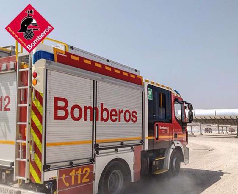 Camin de bomberos del Consorcio provincial de Alicante. EFE