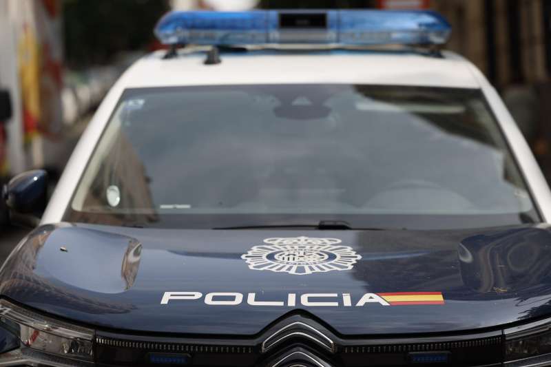 Un coche de la Polica Nacional. EFEMariscalArchivo