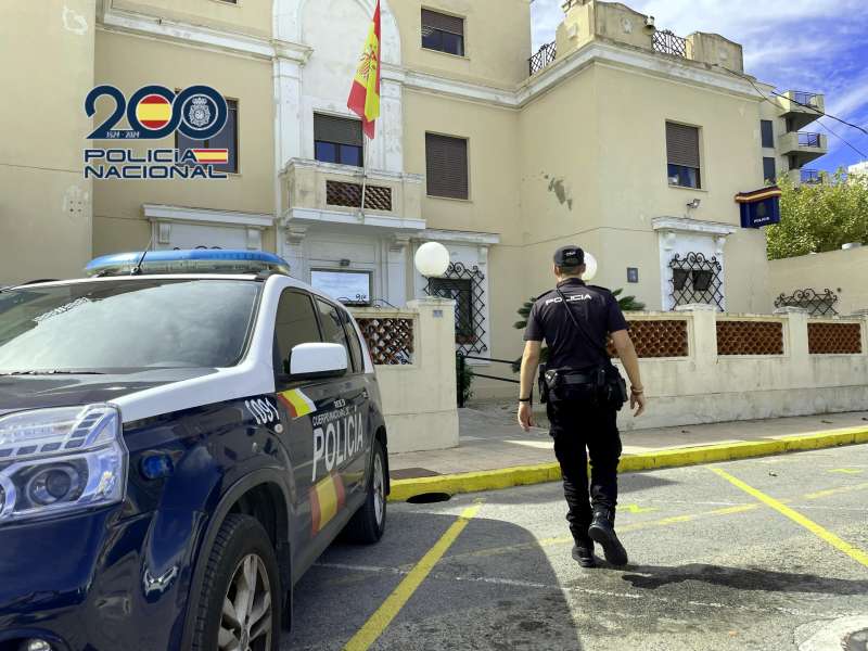 Imagen de archivo de la comisara de la Polica Nacional en Dnia.  EFE