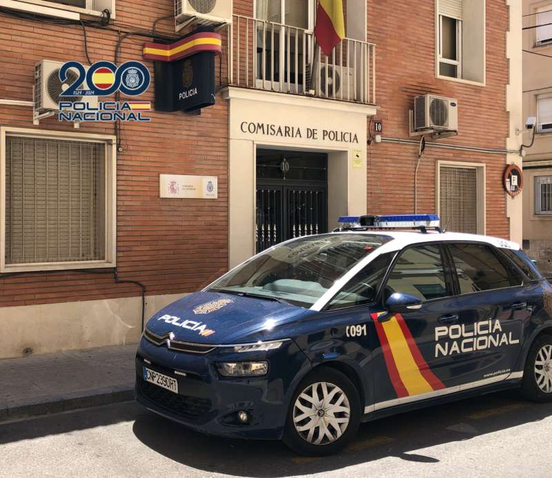 Imagen de archivo de la Polica Nacional en Alcoy.
