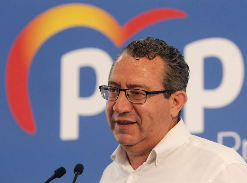 Toni PÃ©rez, presidente del Partido Popular en la provincia de Alicante. /EPDA