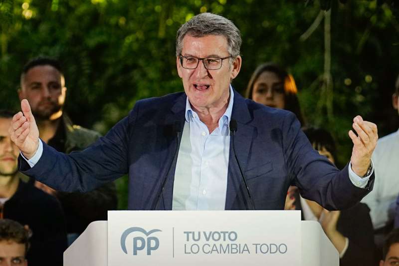 El presidente del PP, Alberto Nez Feijoo. EFEArchivo
