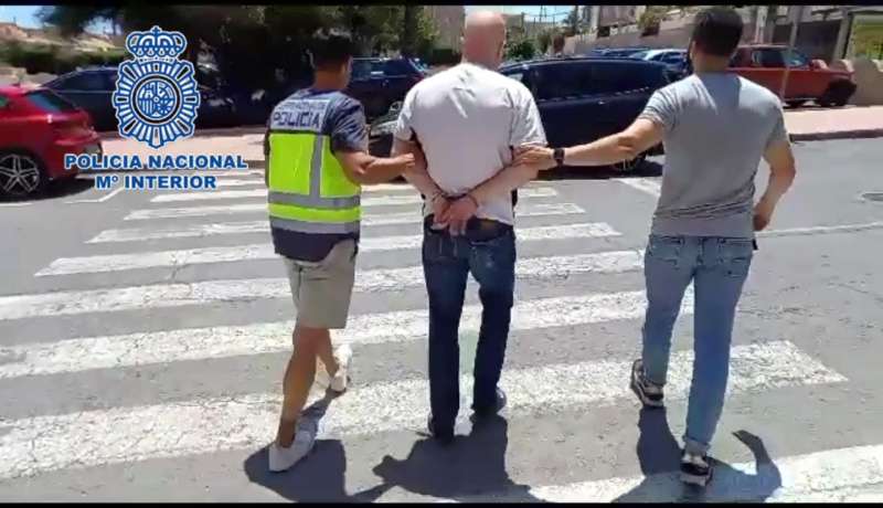 Imagen facilitada por la Policía Nacional.
