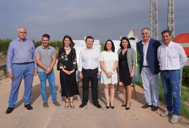 La consellera de Obras PÃºblicas ha hecho seguimiento del final de las obras de mejora de las conexiones de la carretera con el resto del viario /EPDA
