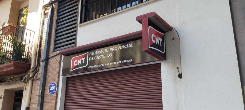 Sede CNT Castelló. /EPDA