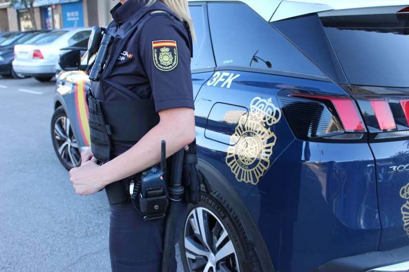 Foto archivo de un coche de la Policía Nacional./EPDA