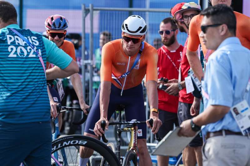 Mathieu van der Poel, durante los Juegos Olmpicos de Pars 2024. EFEEPACHRISTOPHE PETIT TESSON
