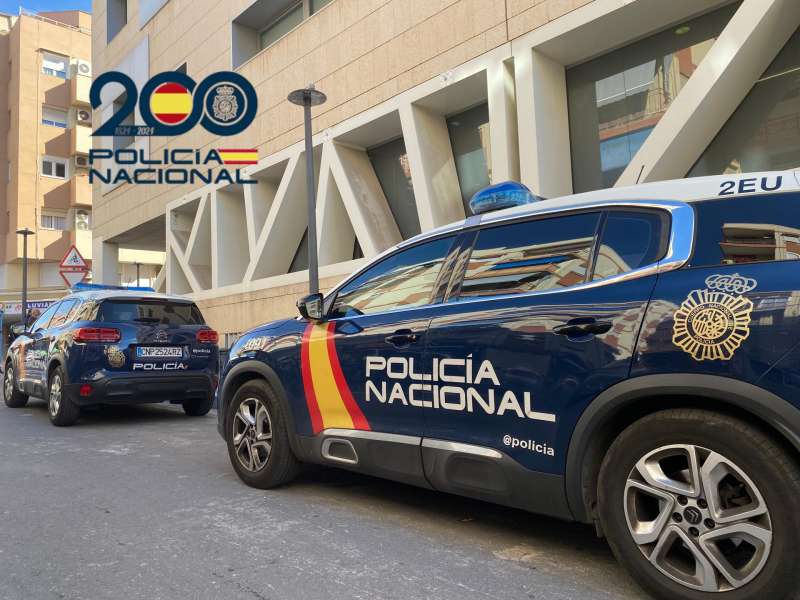 Vehculos de la Polica Nacional. EPDA