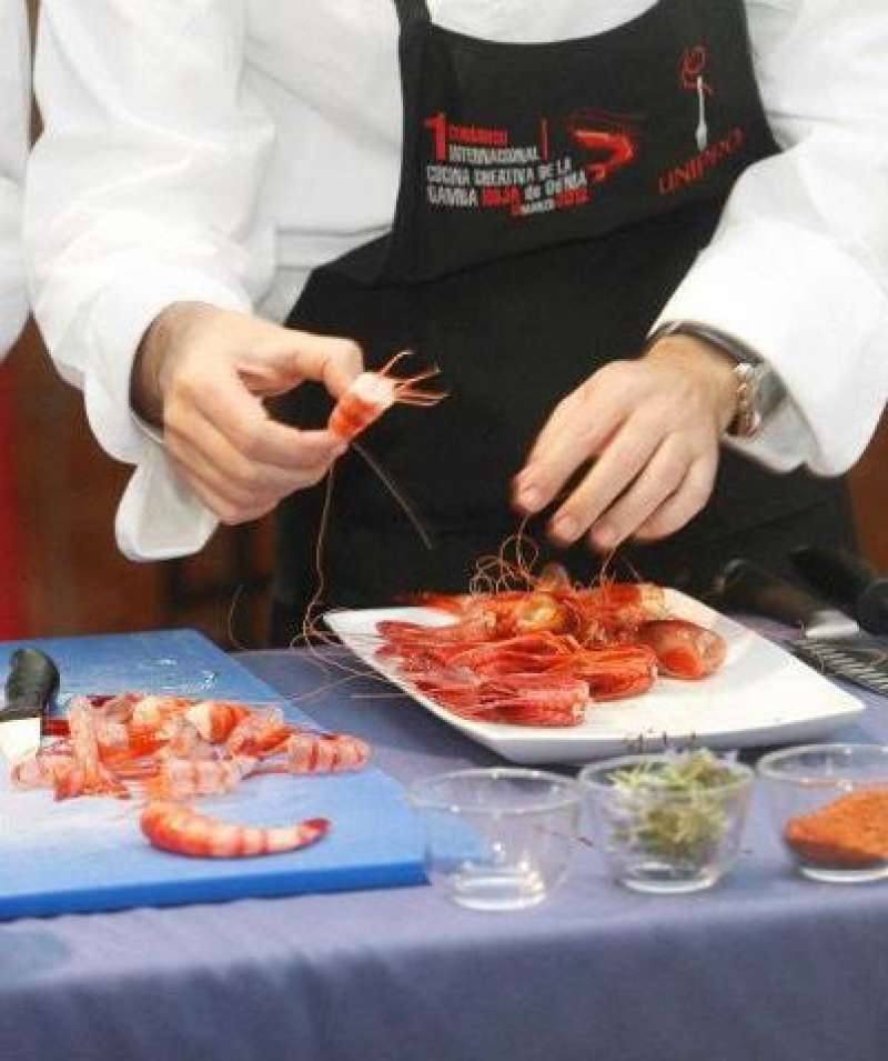 La Gamba Roja de DÃ©nia es uno de los productos mÃ¡s valorados por los chefs. /EPDA