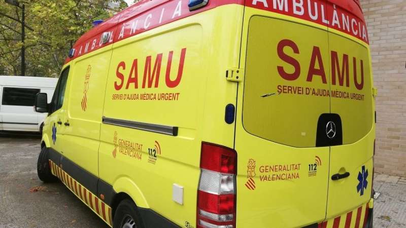 Una ambulancia del SAMU. EPDA