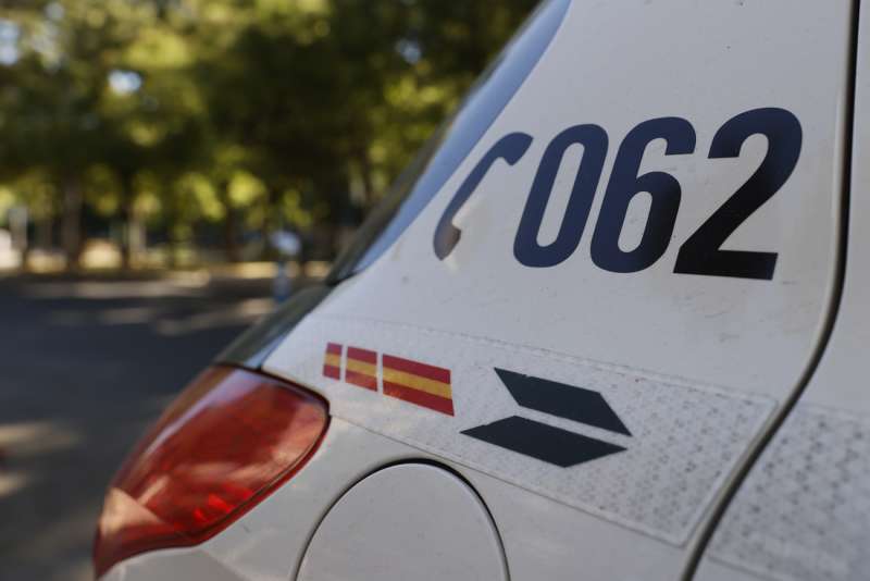 Coche de la Guardia Civil con el n�mero de tel�fono 062, a trav�s del cual la Guardia Civil le atender� directamente, las 24 horas del d�a, los 365 d�as del a�o.  EFEMariscal  

