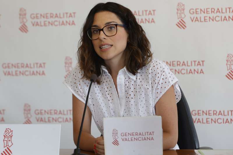 La vicepresidenta del Consell y Consellera de Iguadat i PolÃ­tiques Inclusives, Aitana Mas. 