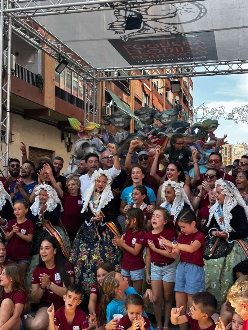 La alegra de los ganadores. EPDA