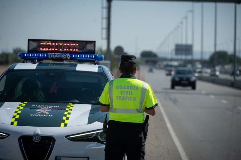 Imagen de un control de la Guardia Civil. EPDA