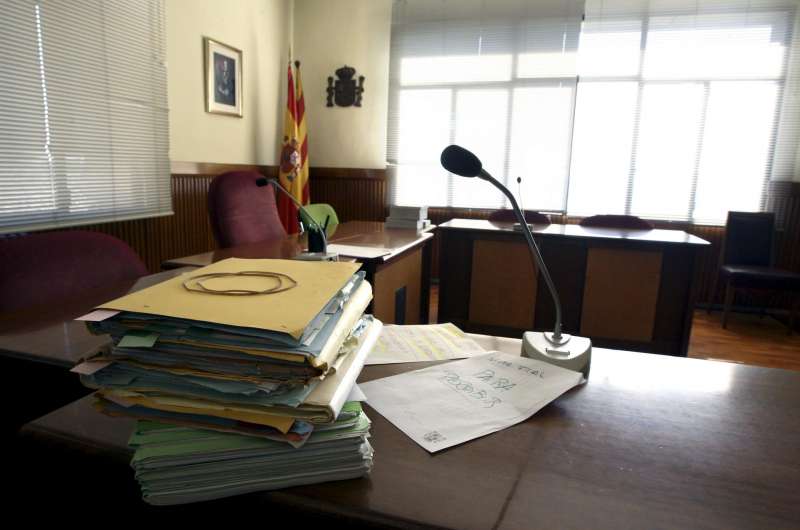 Imagen de archivo de una sala de vistas. EFEAlberto Est�vez
