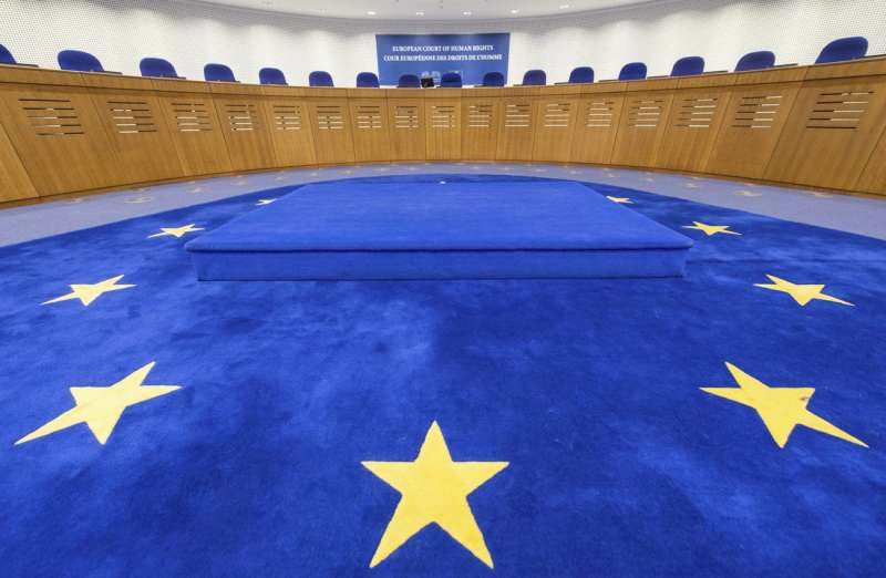 Vista general del salón de asambleas del Tribunal Europeo de Derechos Humanos, en Estrasburgo. /EPDA