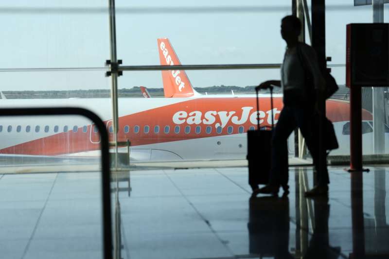 Avión de la compañía aérea EasyJet en un aeropuerto. EFE/Alejandro García
