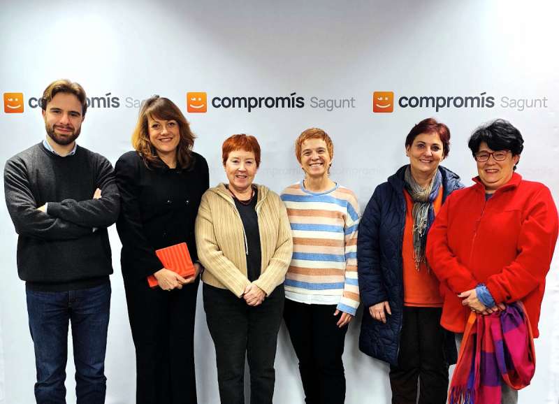ReuniÃ³ de CompromÃ­s per Sagunt amb membres de l