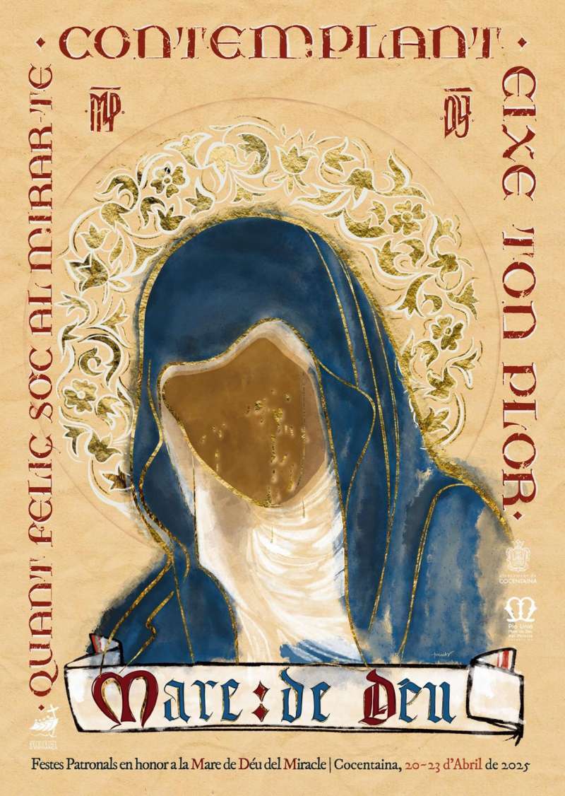 Cartell de les festes.  EPDA