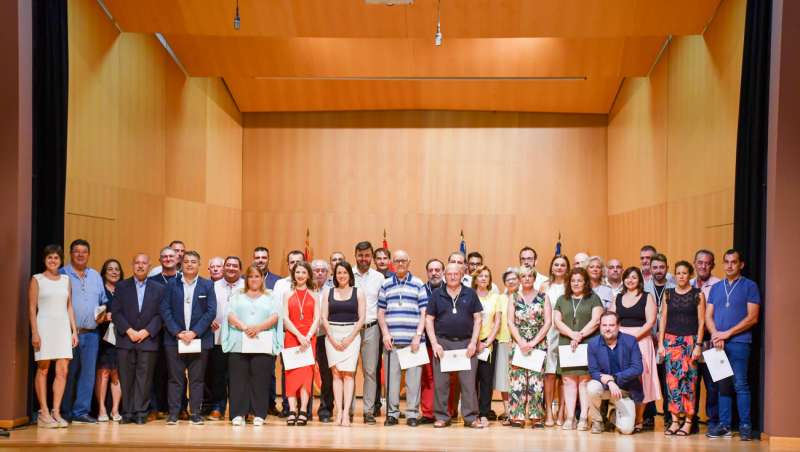 Imagen del Ayuntamiento de Orihuela del día en que se nombraron a los alcaldes pedáneos y de barrio. /EFE