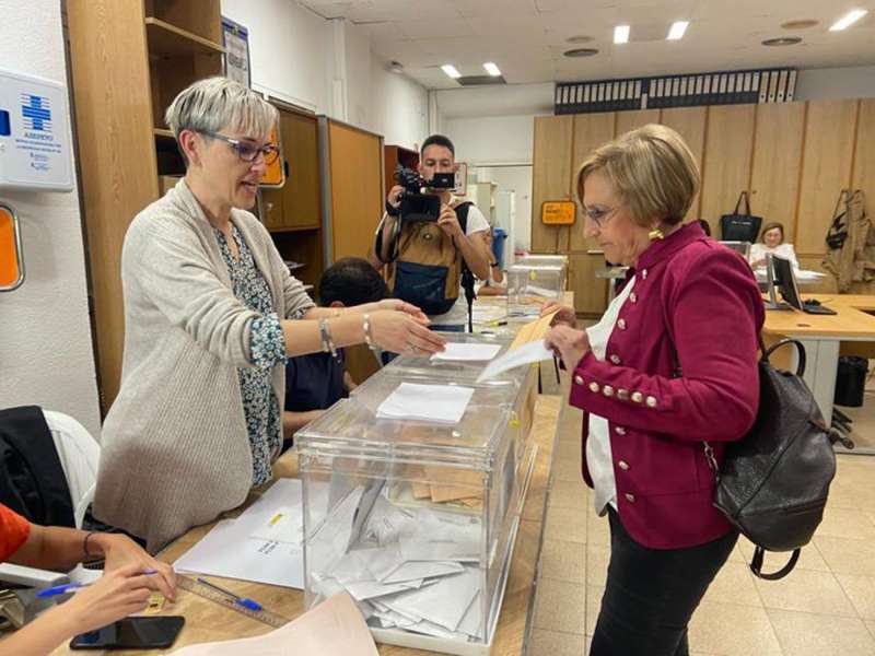 Imagen de la candidata socialista al ayuntamiento de Alicante, Ana Barceló, publicada en redes sociales.