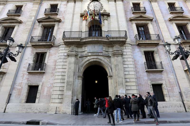 Imagen de archivo de la sede del Tribunal Superior de Justicia de la Comunitat Valenciana. EFE/Juan Carlos CÃ¡rdenas
