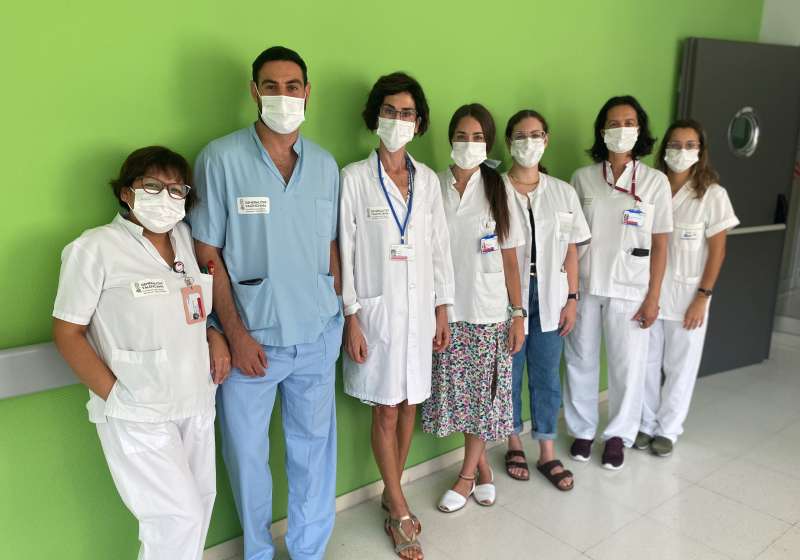 Miembros del Servicio de OtorrinolaringologÃ­a del Hospital de Torrevieja. / EPDA
